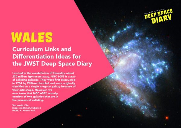 Deep Space Diary Curriculum Guide Wales