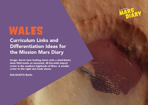 Mars Diary Curriculum Guide Wales