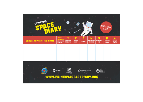 Principia Space Diary Primary Science STEM Tim Peake UKSA